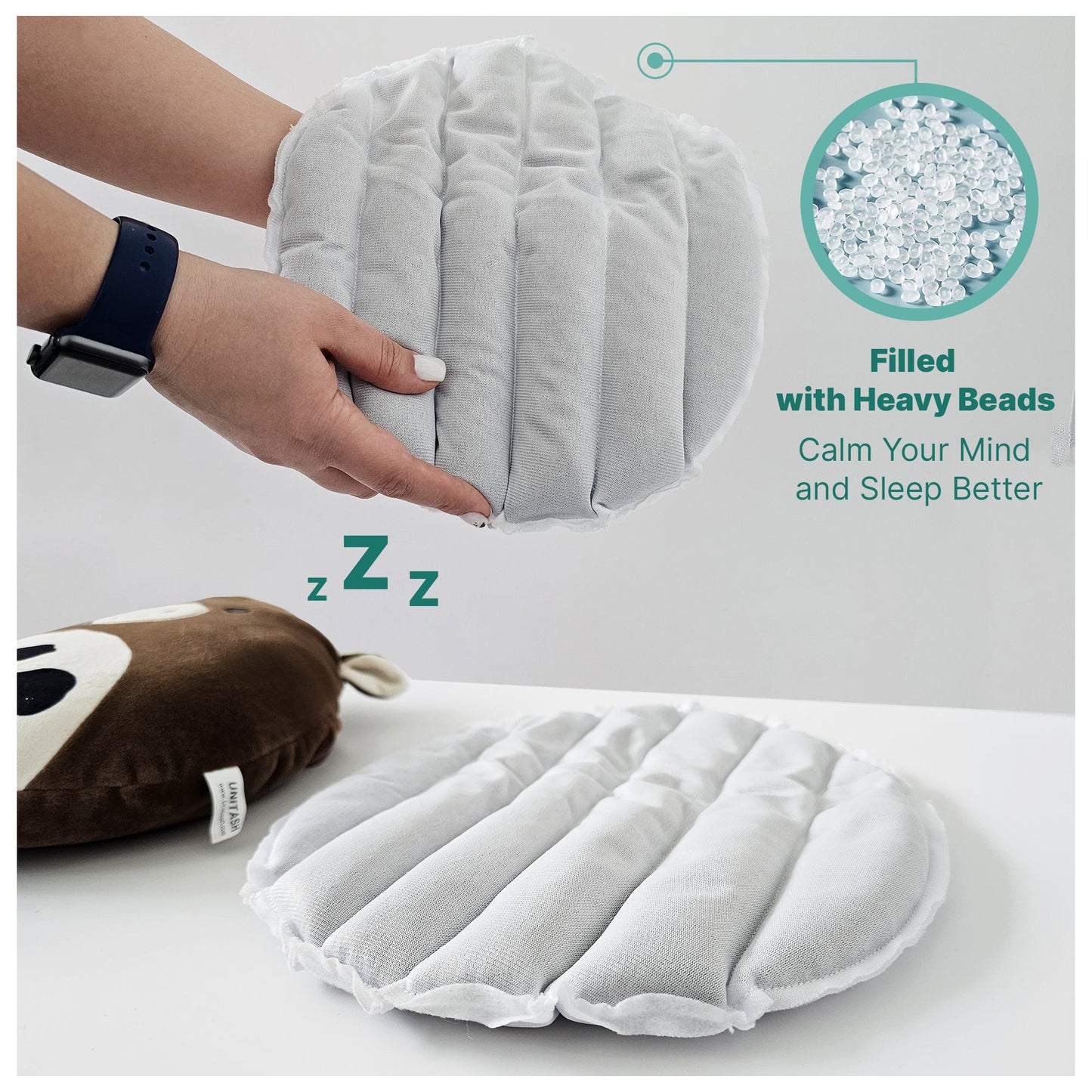 Unitash AromaHug Heating Pad – Microwaveable Plush Comfort Buddy