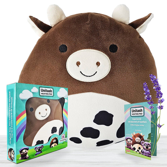 Unitash AromaHug Heating Pad – Microwaveable Plush Comfort Buddy